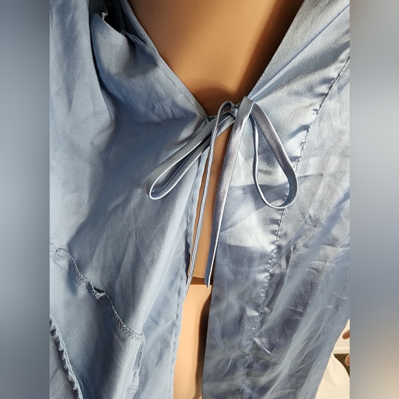 Victoria's Secret light blue Robe one size - Picture 5 of 14